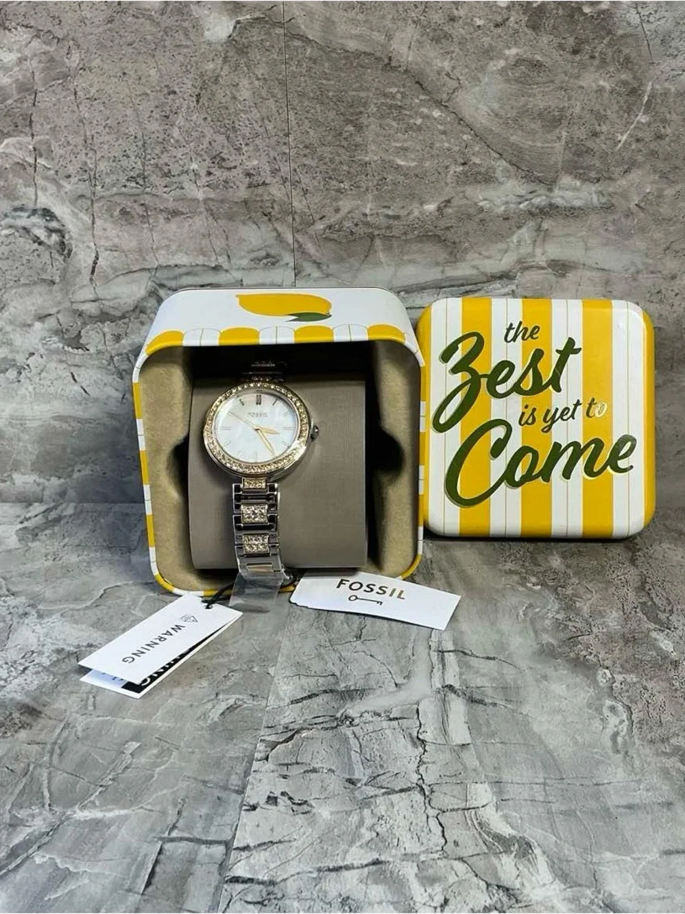 Fossil Women's Karli Three-Hand, Gold-Tone Stainless Steel Watch